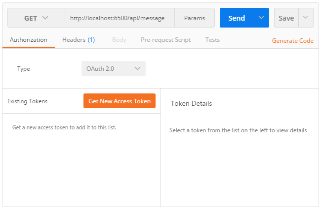 Simplify bearer token auth flow in Postman